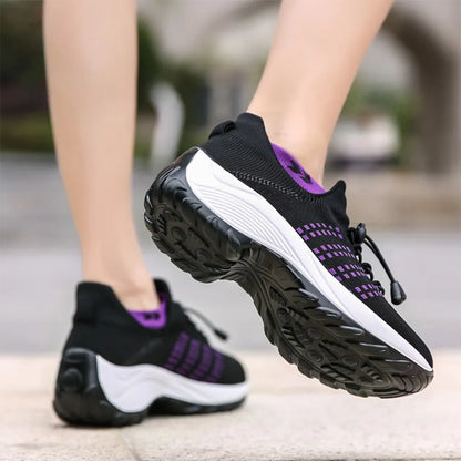 sapatos esportivos de fitness plataforma grossa altura - K-lande