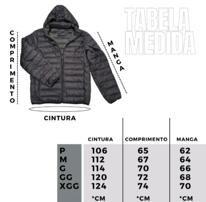 Jaqueta Puffer Impermeável Peluciada | Proteção e Conforto em Qualquer Clima - K-lande