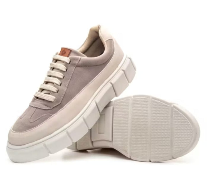 Tênis Masculino Casual Boss | Sola Alta Tendência Plataforma Camurça - K-lande
