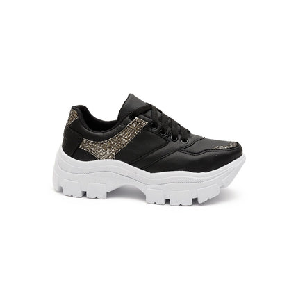 Tenis Adulto Feminino Sneaker Chunky Collor Plataforma Confortavel Original - K-lande