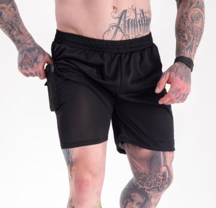 Shorts 2 em 1 Para Academia - K-lande