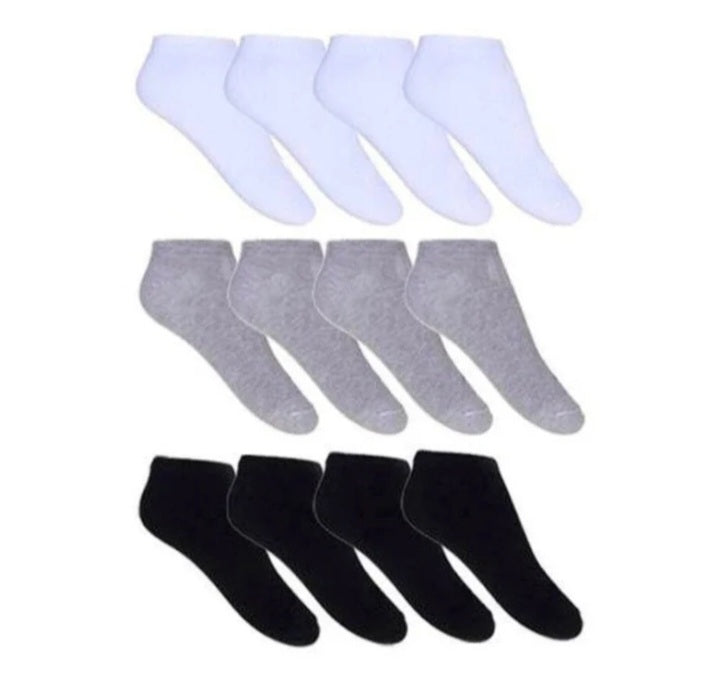 Kit 12 Pares de Meias Soquete - K-lande