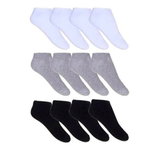 Kit 12 Pares de Meias Soquete - K-lande