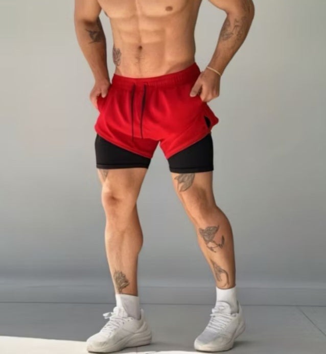 Shorts 2 em 1 Para Academia - K-lande