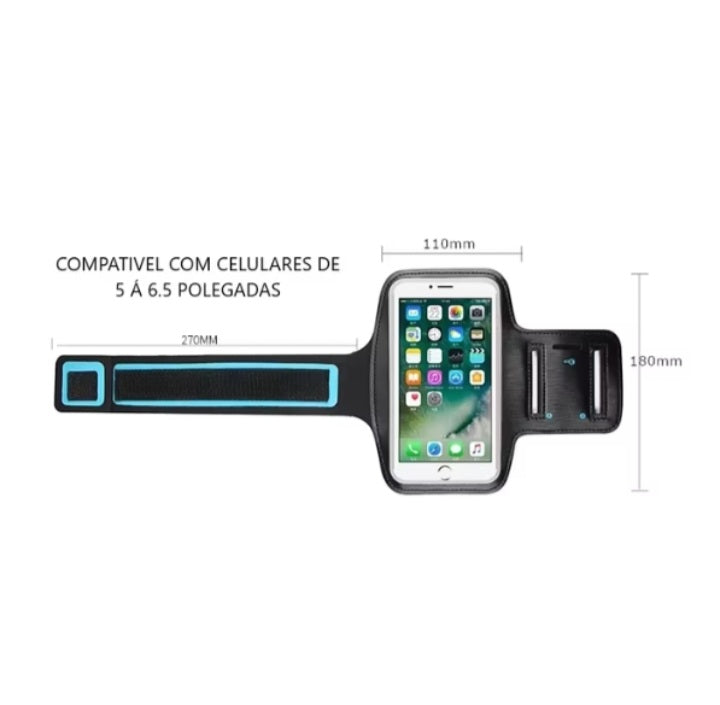 Braçadeira Capa Suporte de Celular para Braço - K-lande